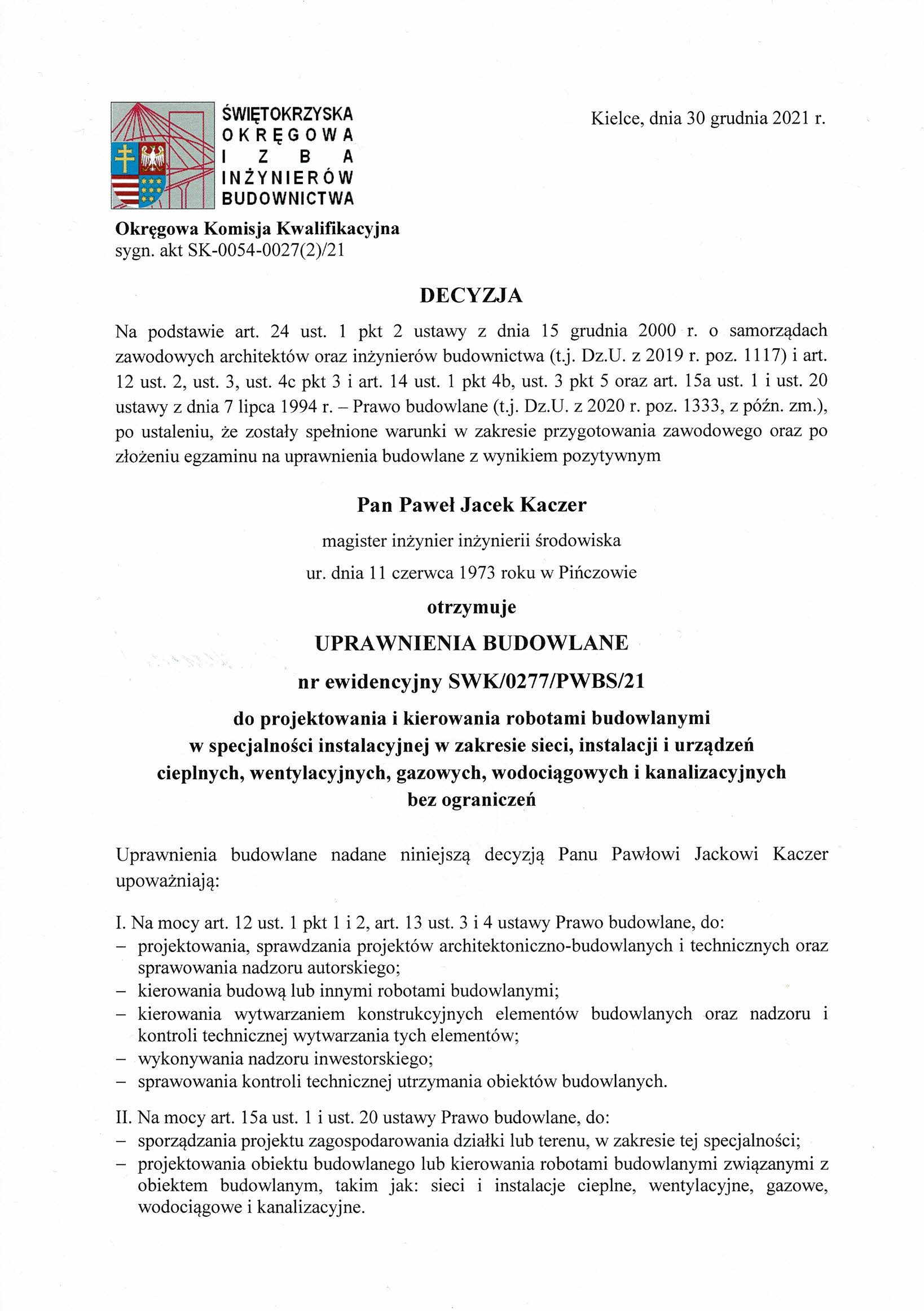 Projekty instalacji sanitarnych – inż. Paweł Kaczera DraftSanit