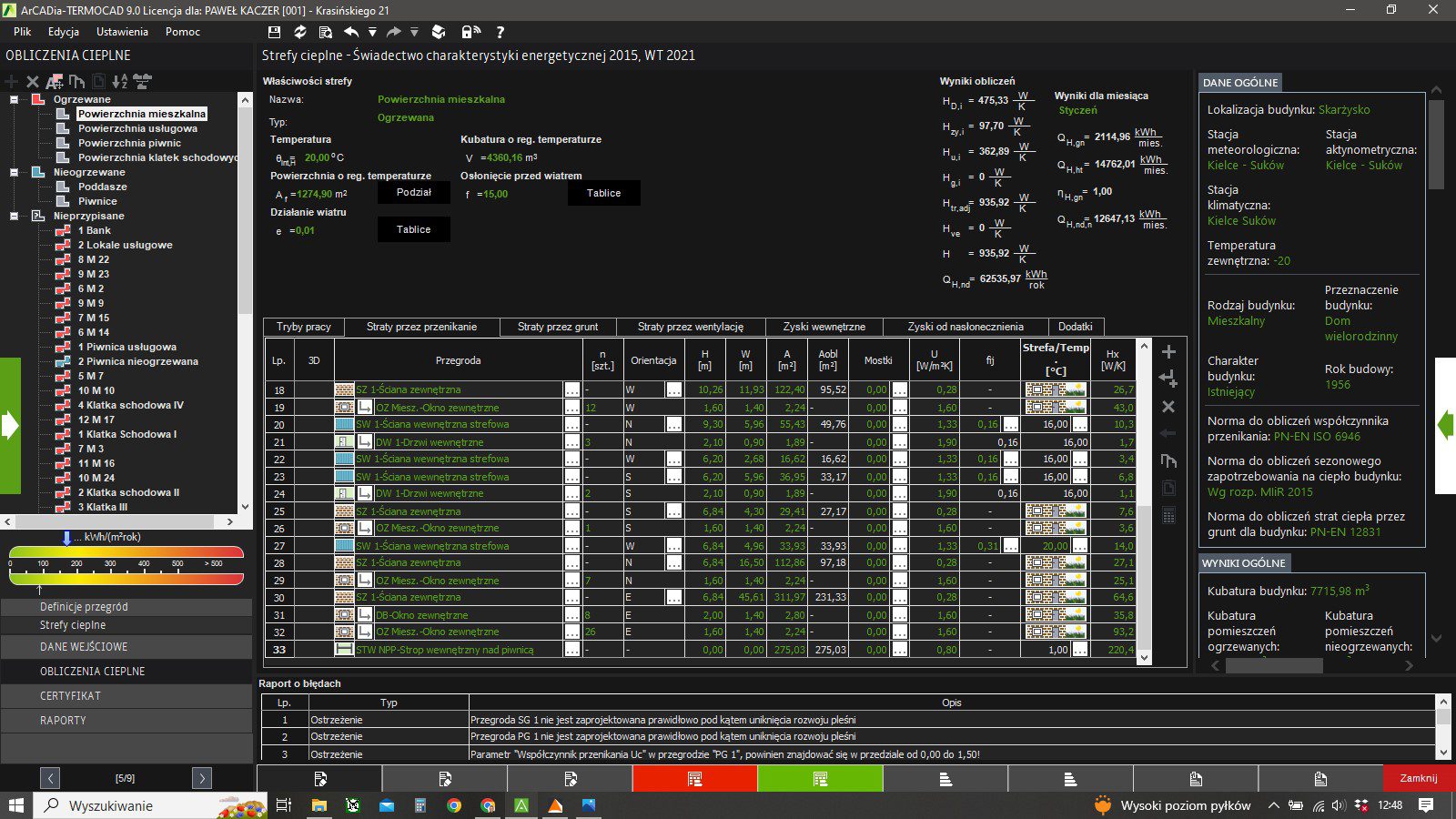 ArCADIA TERMO audyt energetyczny Skarżysko-Kamienna – DraftSanit Paweł Kacze