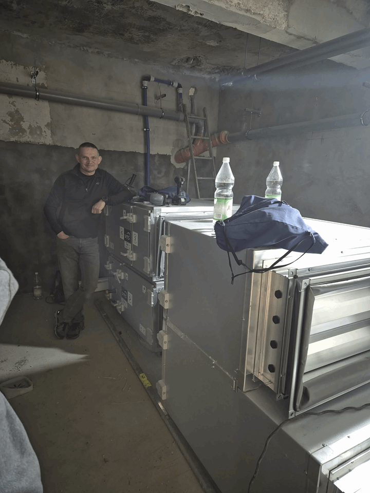 Projekty instalacji i sieci sanitarnych - rekuperacja i wentylacja mechaniczna DraftSanit